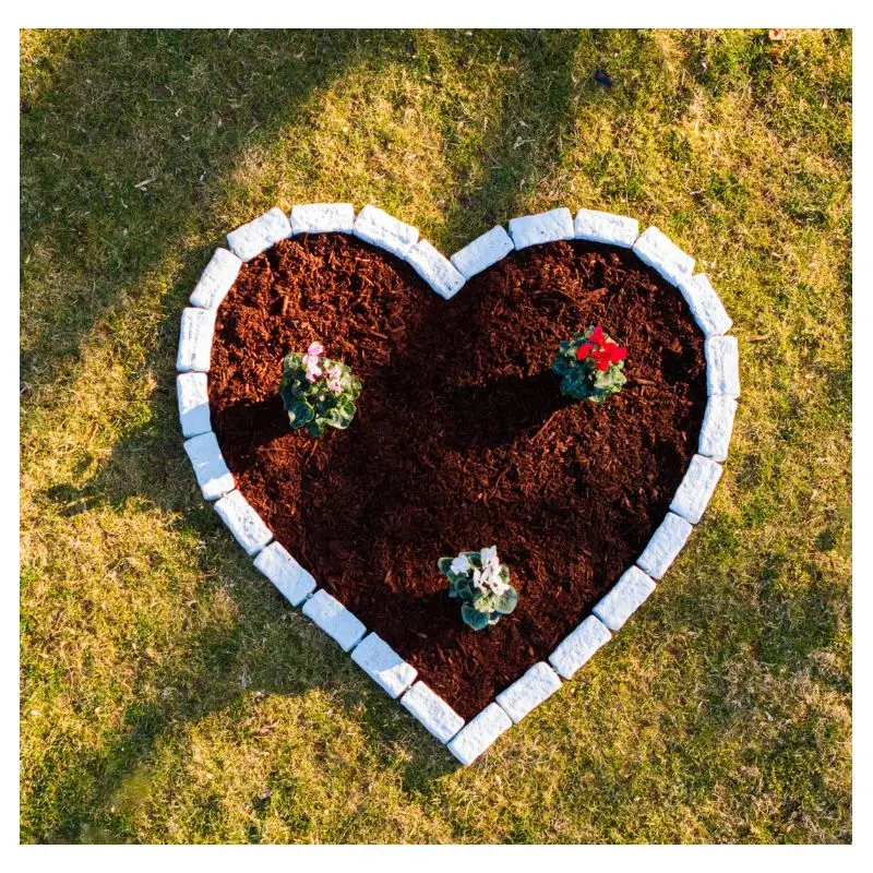 Landscape Edging | Garden Edging Border | Faux Stone Bricks