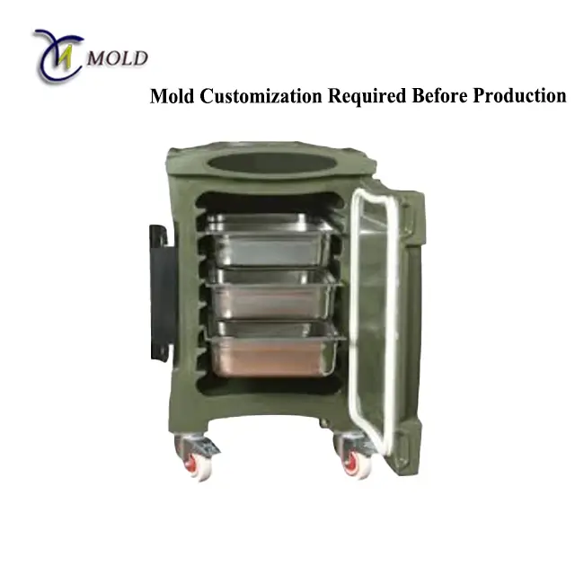 Custom Roto Mold |Rotomolded Catering Carts On Wheels