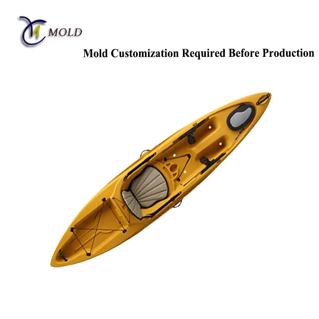Custom Roto Mold |China Manufacture Single seat sit on Fishing Rotomold Kayak Fishing boat