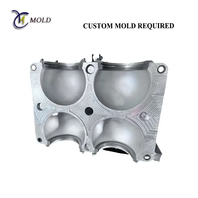 Dual-Cavity Lampshade Mold | Custom High-Precision Forged Aluminum Alloy Mold