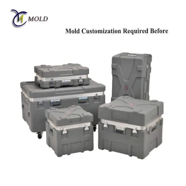 Custom Roto Mold |Durable Plastic Equipment Packing Case And Custom Foam