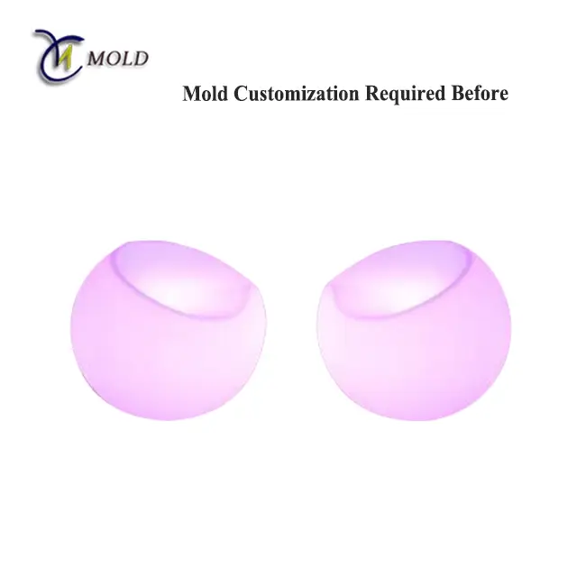 PE Plastic LED Illuminated Bar Stools | Rotational Molding One-Piece Glowing Furniture
