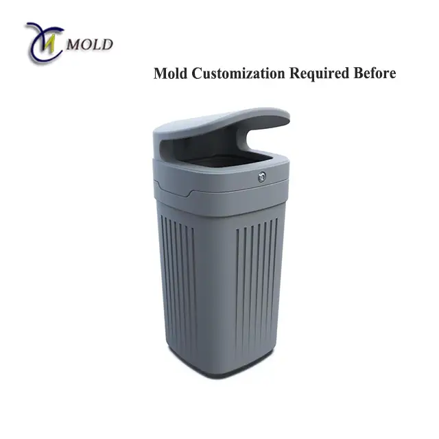 Outdoor Urban Rotomolded Trash Bin