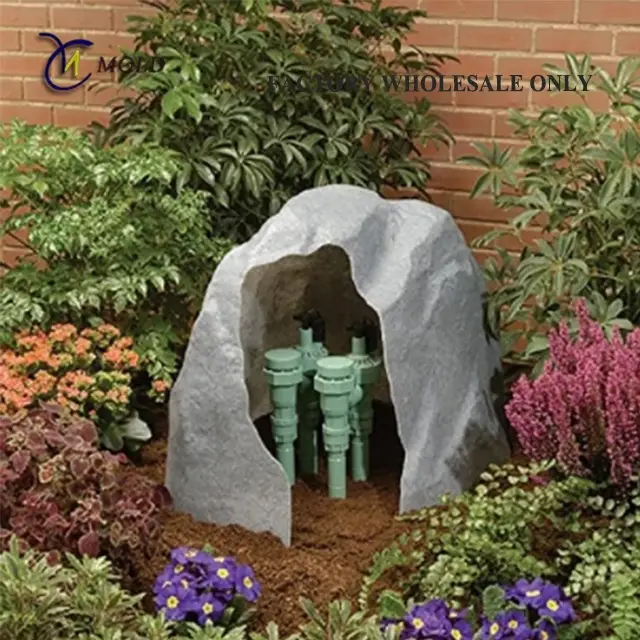 Sandstone Rock Valve Box Cover