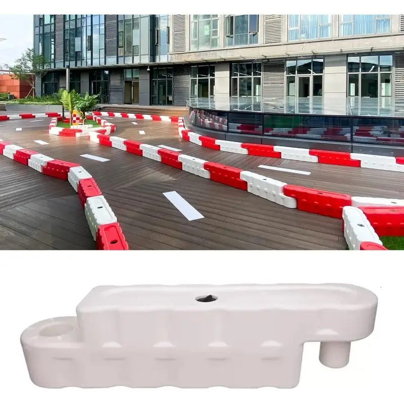 Rotomoulded Karting Track Water Barrier System | Modular Water-Filled Safety Barrier for Racing Circuits