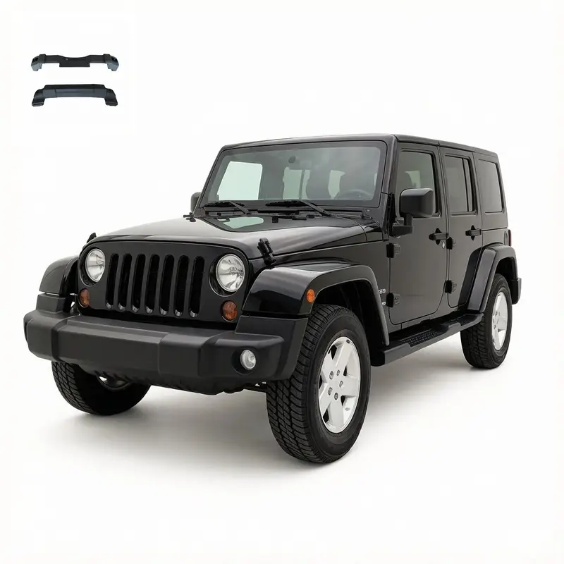 jeep front plastic bumper