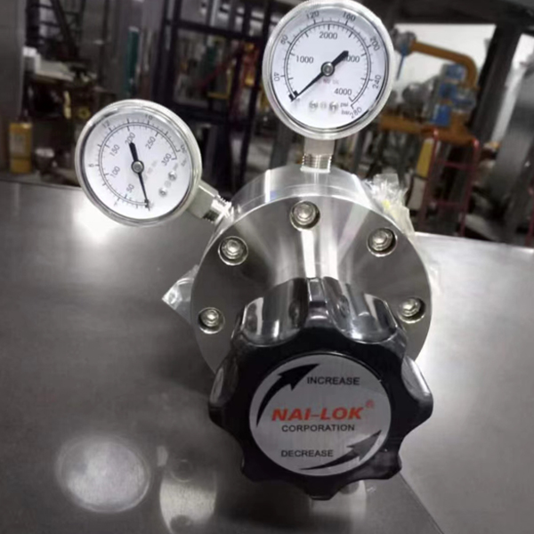 How to Use a pressure Regulator that was 1-inch?