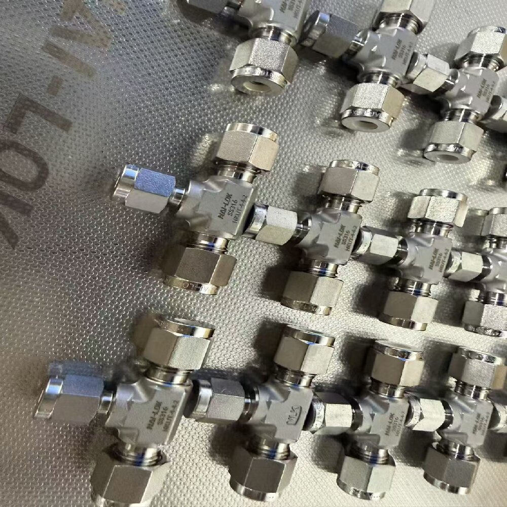 working pressure of 38 inch tube fittings in stainless steel