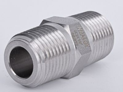 NAI-LOK Stainless Steel Pipe Fitting 1 Inch NPT BSPT Male Threaded Head ...