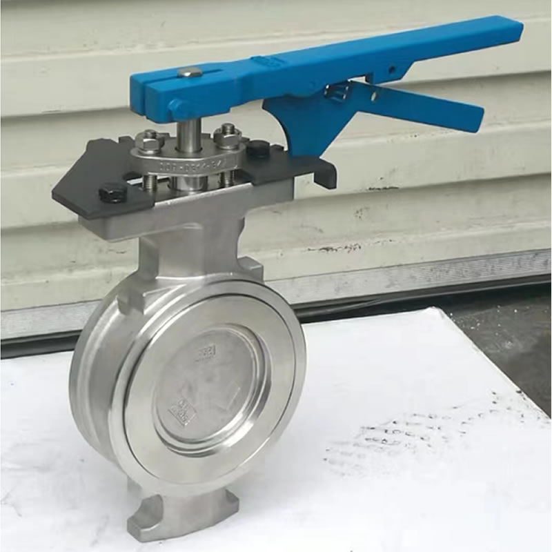 High performance special alloy duplex 2205 wafer type butterfly valve manufacturer