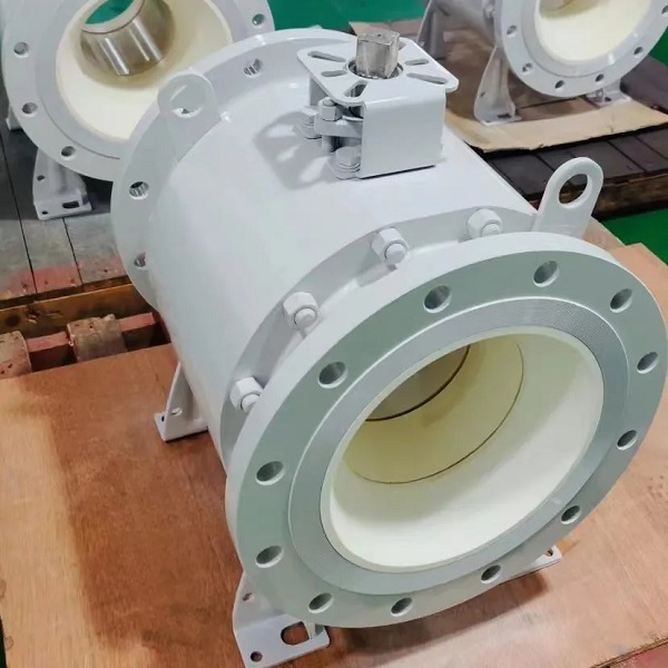 High Hardness Granular Media DN150 Ceramic Ball Valve with Forged Steel Material Industrial Valve Floating Ball Valves