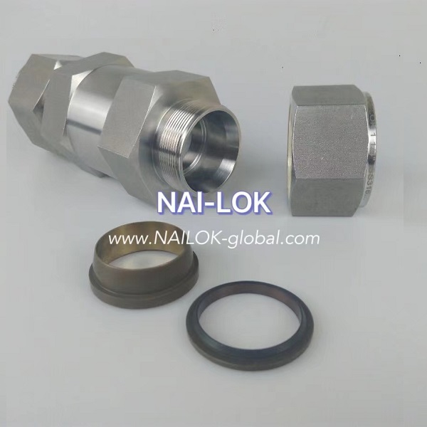 Custom 2 inch OD LOK Inline Check Valve