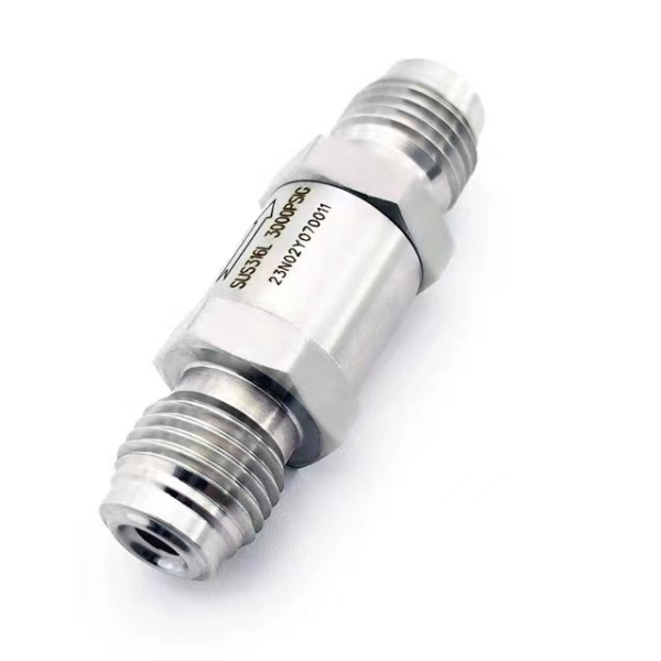 NAI-LOK Stainless Steel Check Valve with Male Metal Face Seal Fitting End