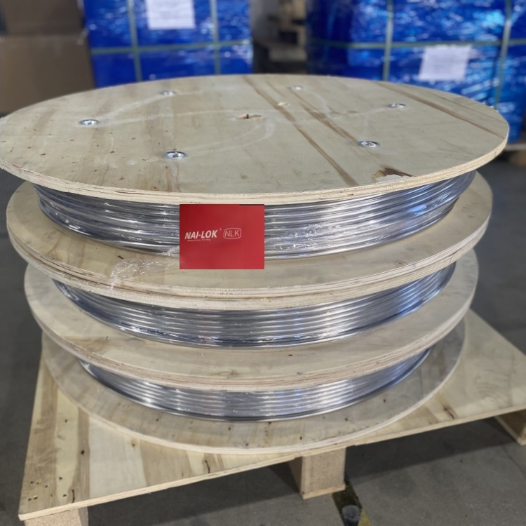 NAI-LOK  Seamless coiled Tube 3/8''OD x 1.65mm WT, 333meter/roll