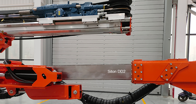 Precision Instruments Dd2 Siton DD2 Single-Boom Hydraulic Face Drilling Jumbo | Underground ...