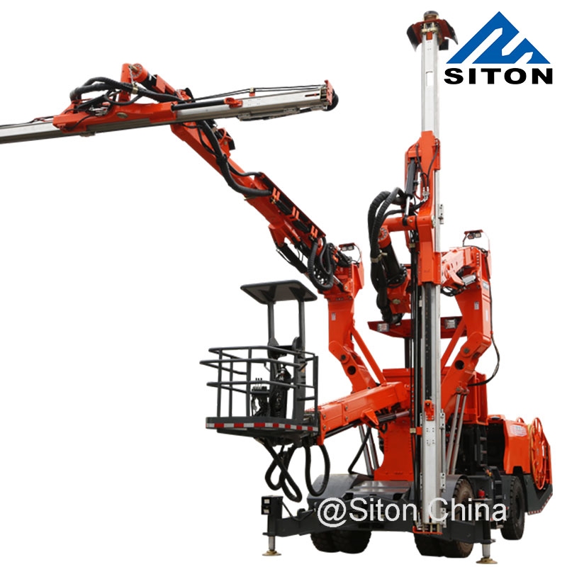 Siton DW2-180 Double-boom Face Drilling Jumbo