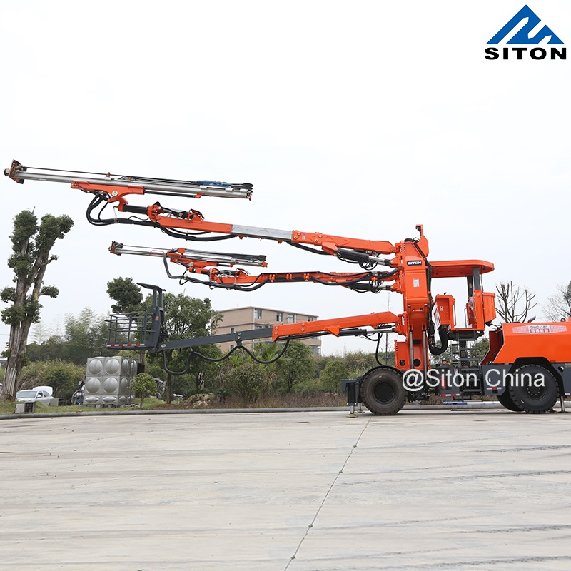 Siton DW2-180 Double-boom Face Drilling Jumbo