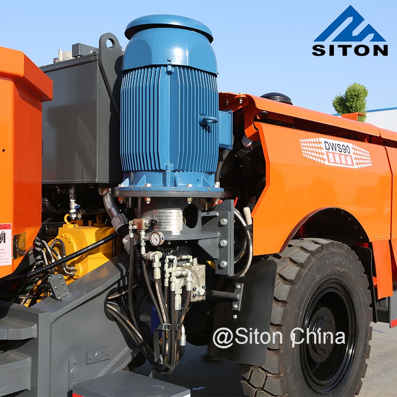 Rock Support Siton DWS90 Underground Rock Bolting Drill Rigs
