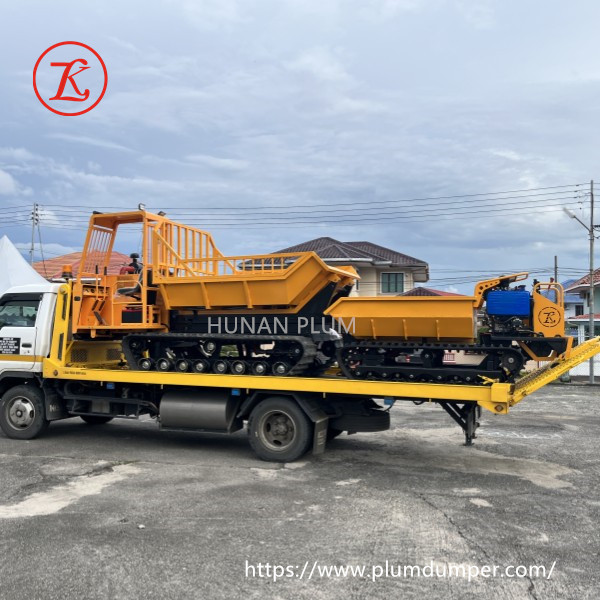 Utilizing a construction dump truck