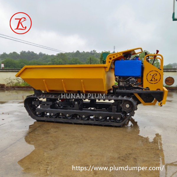 tracked dump truck