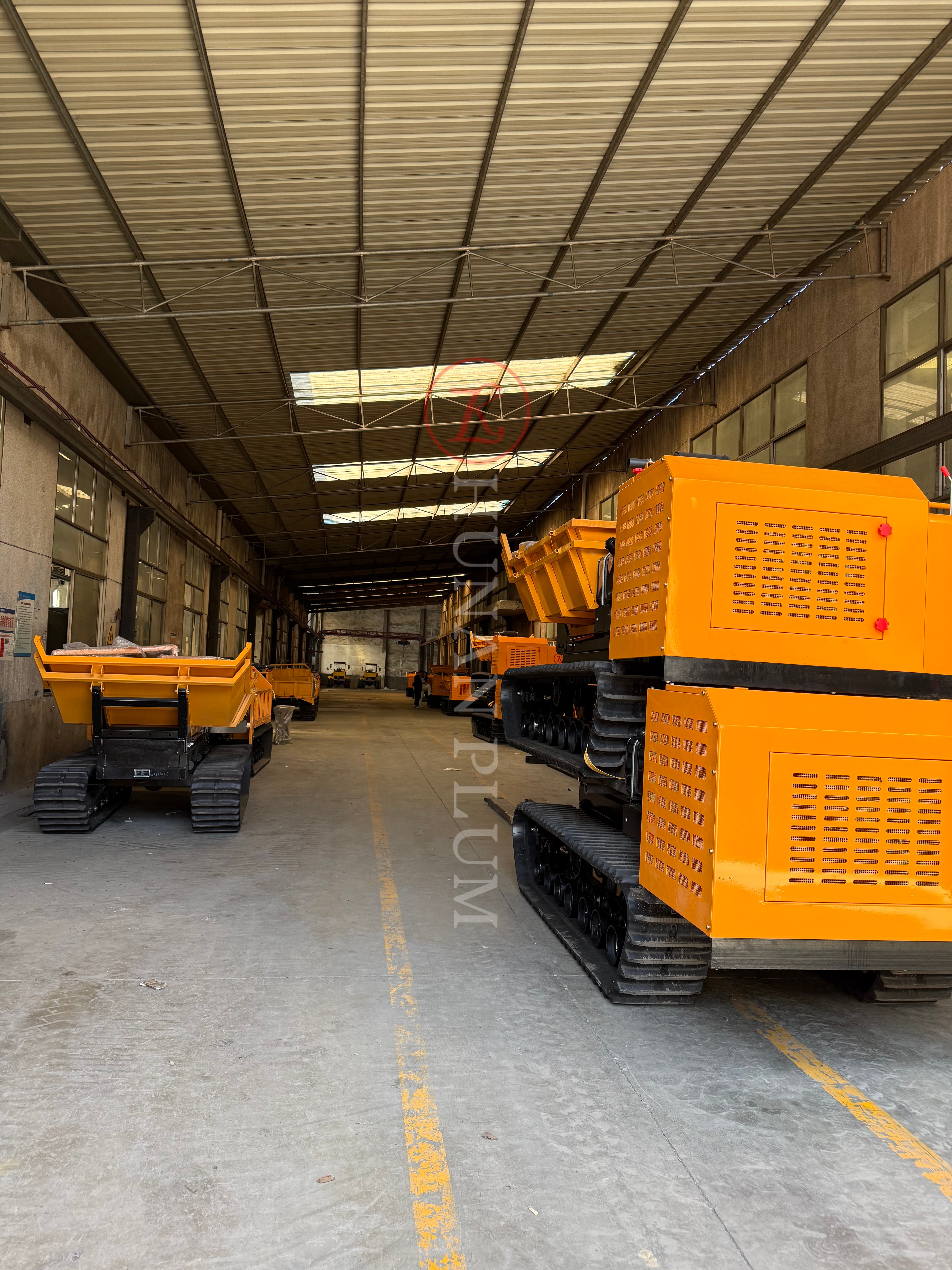 safe transport methods for tracked dump trucks