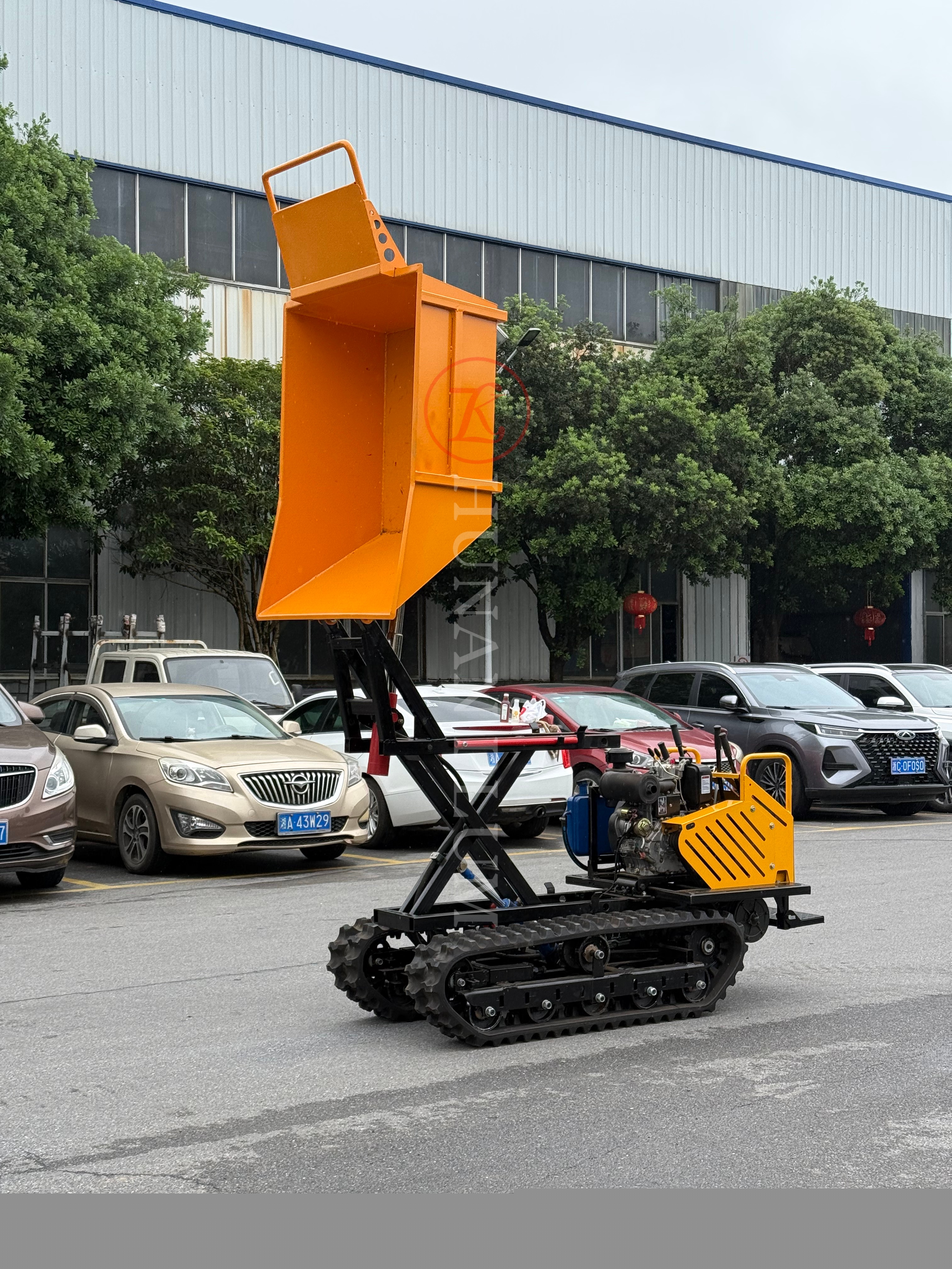 inside a modern tracked dumper factory how quality is controlled from steel to track