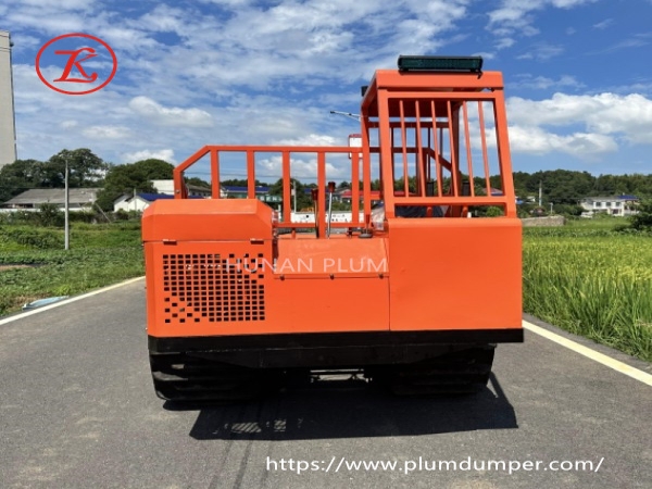 One minute to show you how the [HUNAN PLUM] tracked dump truck easily conquers difficult terrain.