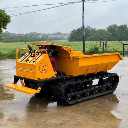 Wheel Barrow Mini Track Site Hydraulic Crawler Dumper