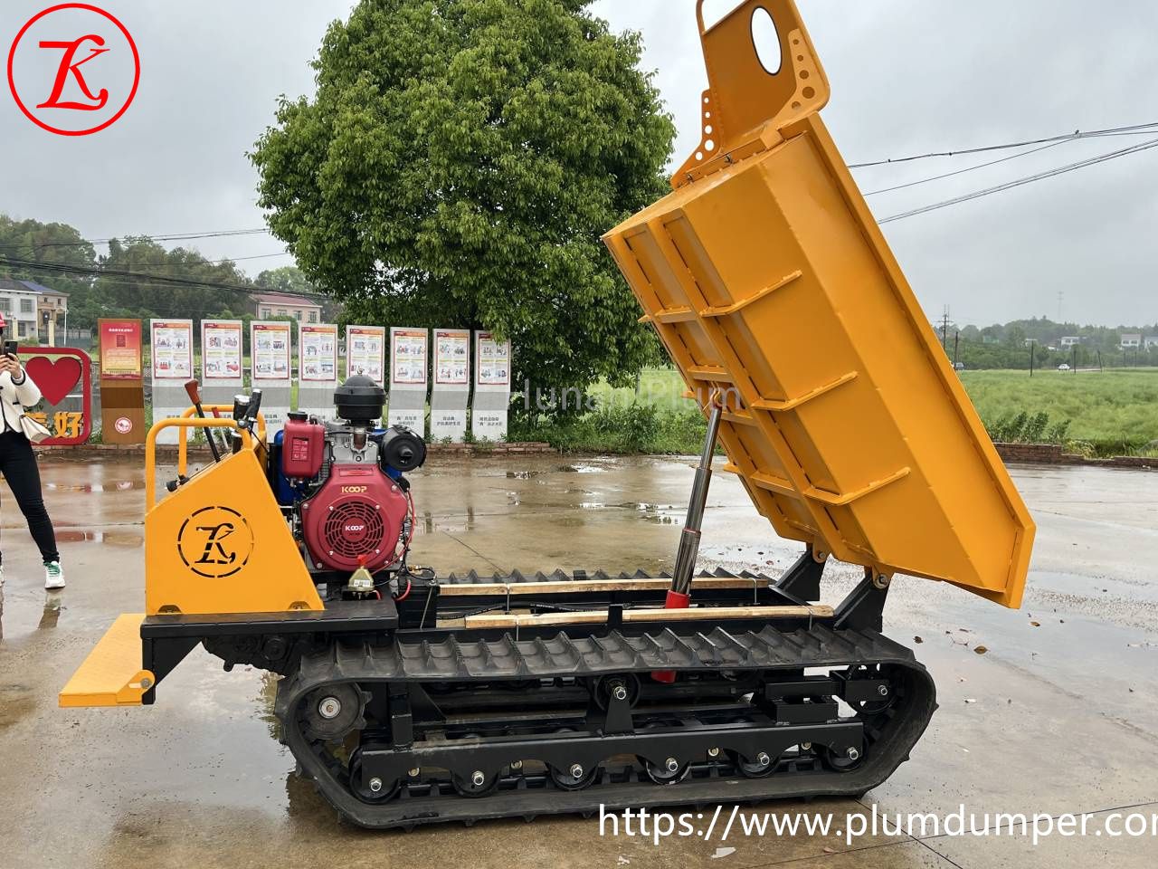 Keuntungan Utama Pengangkut Perayap Plum Hunan--1,5T