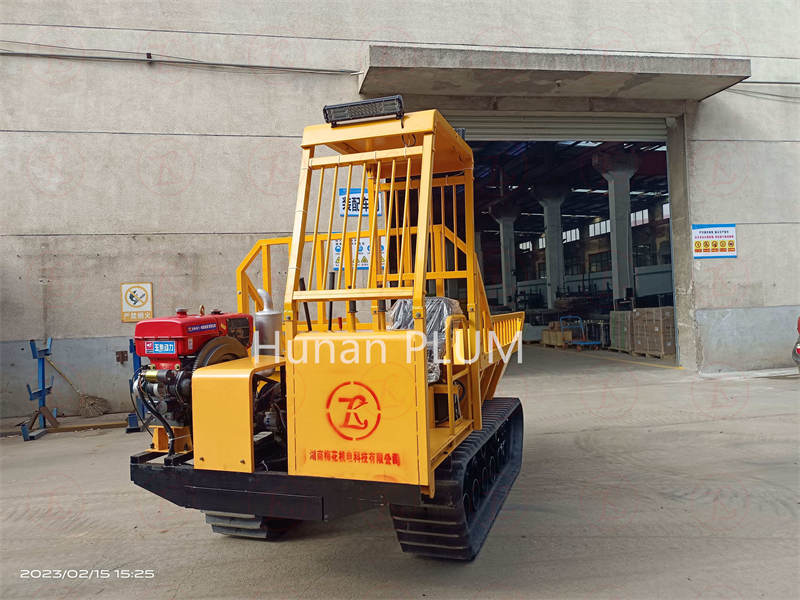 ,Mini Crawler Dumper Rubber Track CarrielCrawler Transporter Dumper
