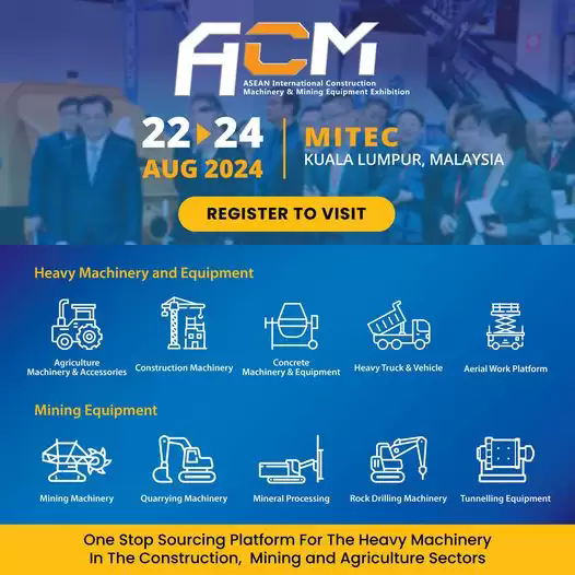 Byenveni nan vizite izolwa nou an, non. A128 pandan Egzibisyon machin konstriksyon entènasyonal ASEAN, ekipman min ak machin agrikilti (ACM) 2024 sou 22 ak 24 out 2024!