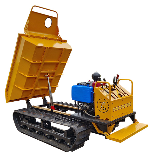 Loading capacity 1.5 ton mini crawler dumper