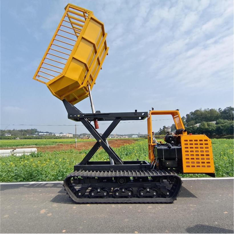 5 Ton Scissor Lift Crawler Dumper All Terrain Transporter