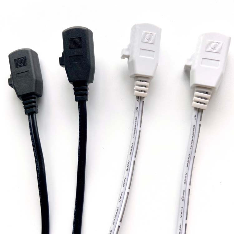 Low Voltage DC12/24V LED Power Track System Connector Line 2-Pin Plug ...