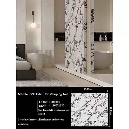 Onbeperkte creativiteit! PVC-folie perfect gecombineerd met oogverblindende 3D-effecten
