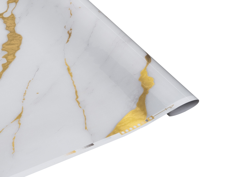 how to hang self stick wallpaper