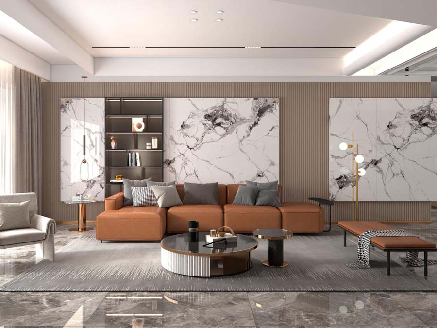 Sala d'estar amb sofà