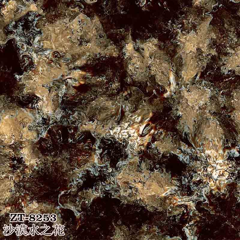 HOT stamping foil with Marble Design for Wall Panel Furniture Cabinet door Decorative Lines