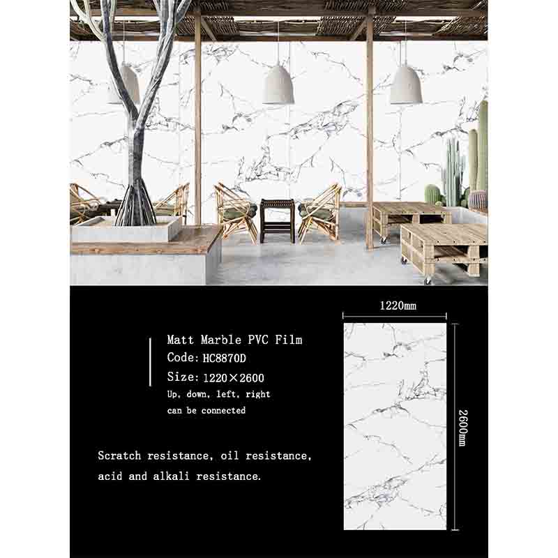 Continuous Marble Design Decorative PVC Film for Door Wall Panel Furniture Cabinet door Decorative Lines