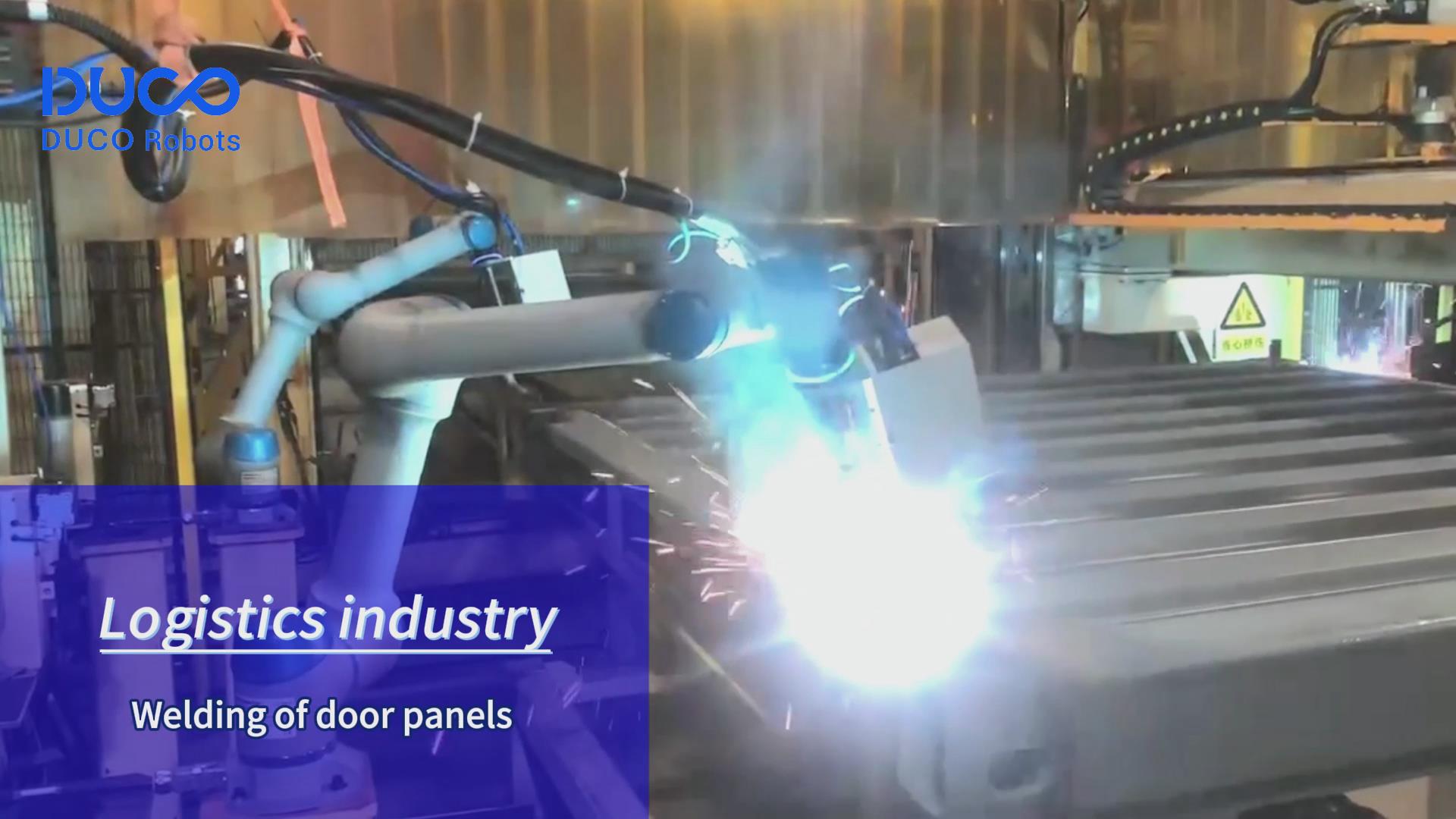 ლოგისტიკური ინდუსტრია - კარების პანელების შედუღება