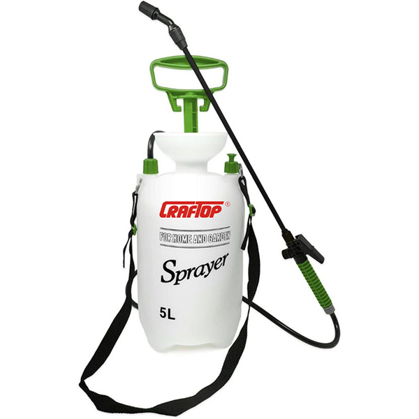 Adjustable nozzle and ergonomic design make the 8L garden sprayer a must-have tool