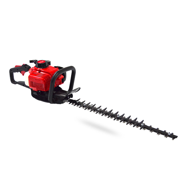 Experience the convenience of cordless hedge trimming with a two-stroke option