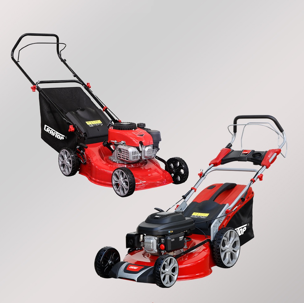 self propelled lawn mower vs push