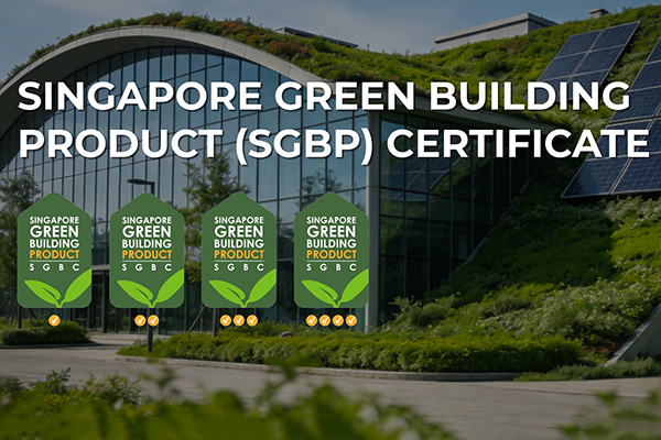 Seemtek Meraih Sertifikasi Produk Bangunan Hijau Singapura (SGBP)