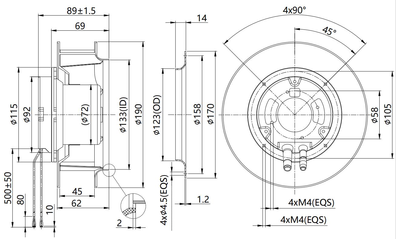 B3E-2A190-S7-00 2D