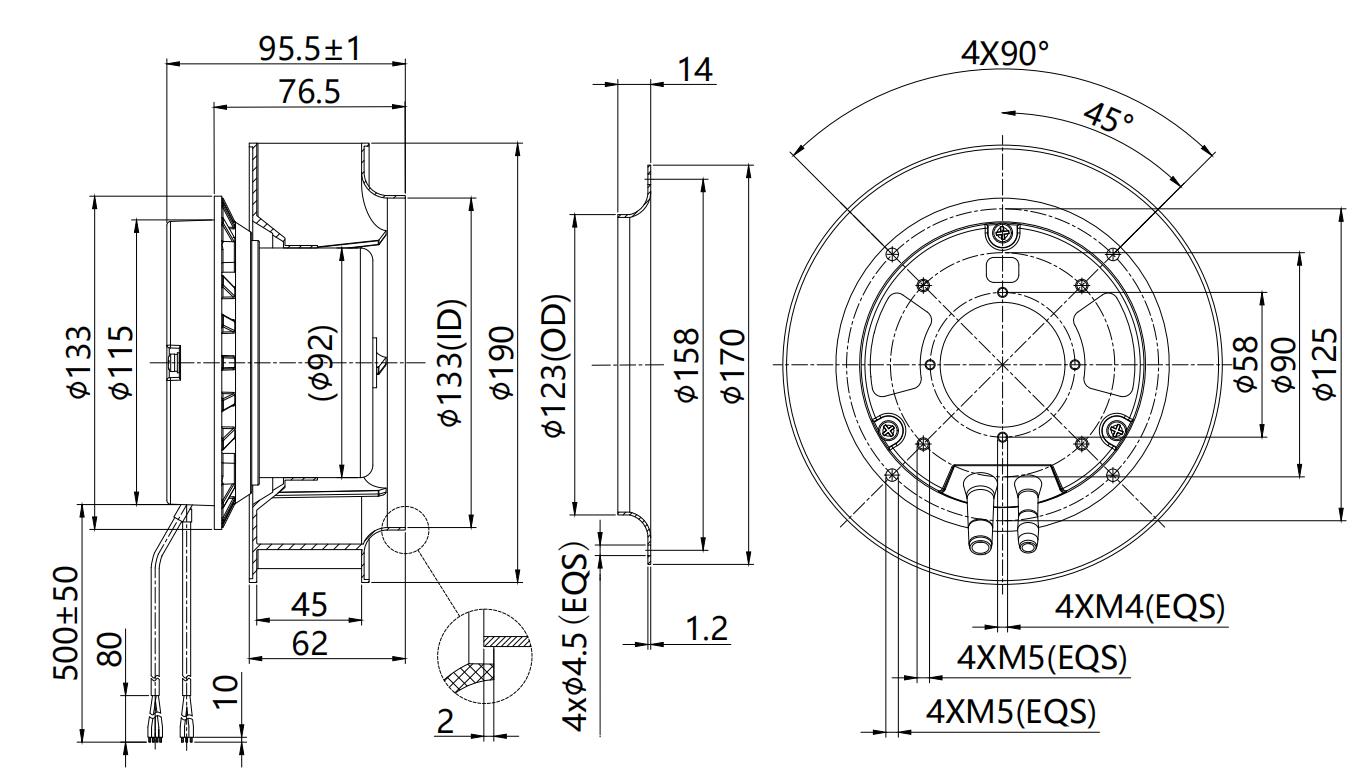 B3E-2A190-S9-00 2D