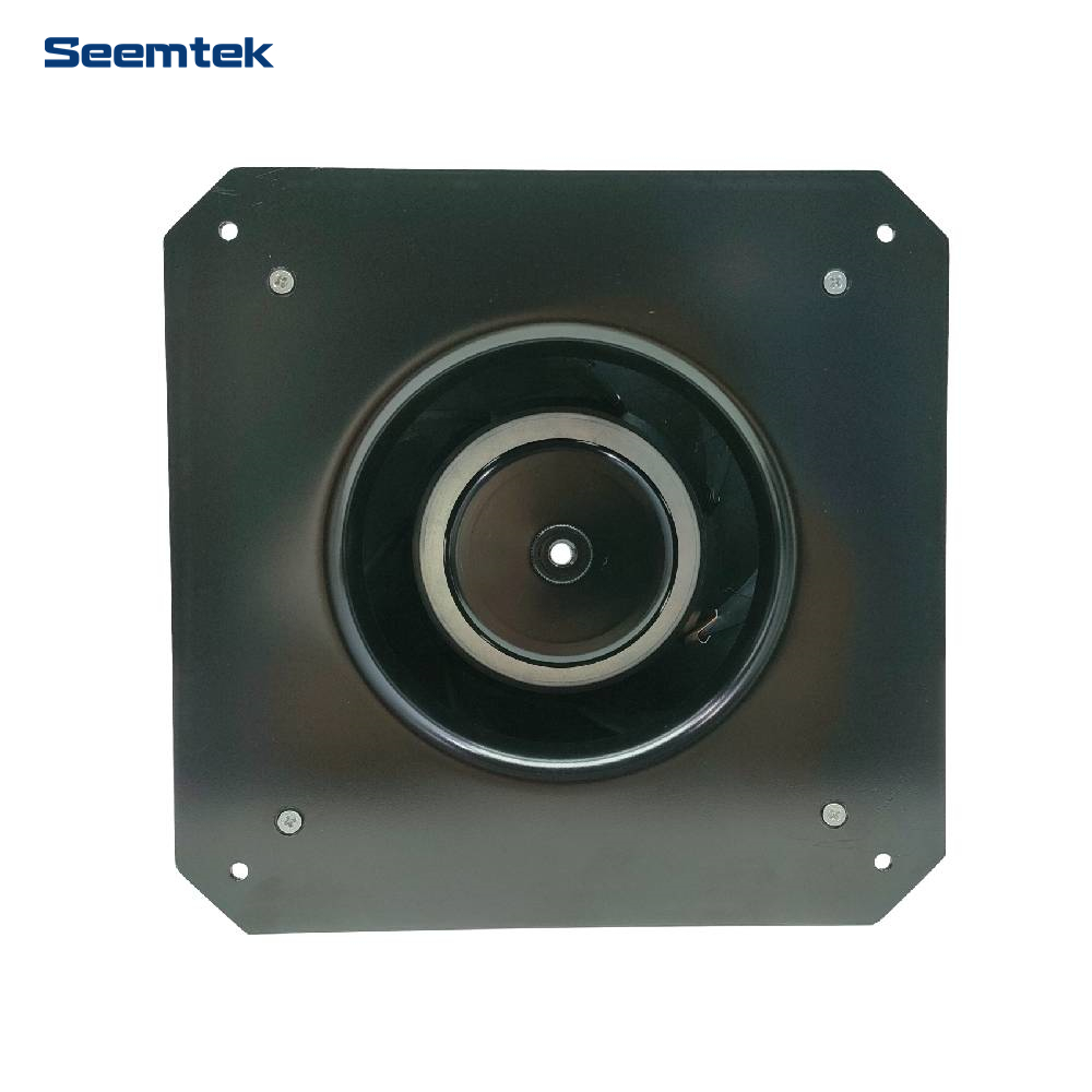 190 mm Permanent Magnet Borstlös EC Extern Rotor Motor Högtrycks Centrifugal Plug Fläkt