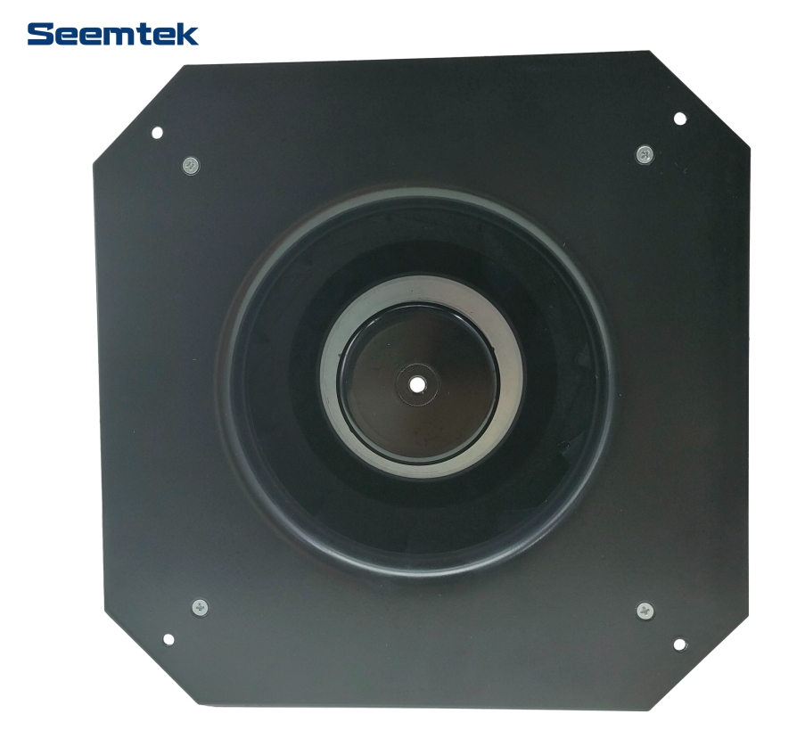 Seemtek 250mm héich Effizienz EC Plug Fan mat Direct Drive Motor an Réckkromme Impeller