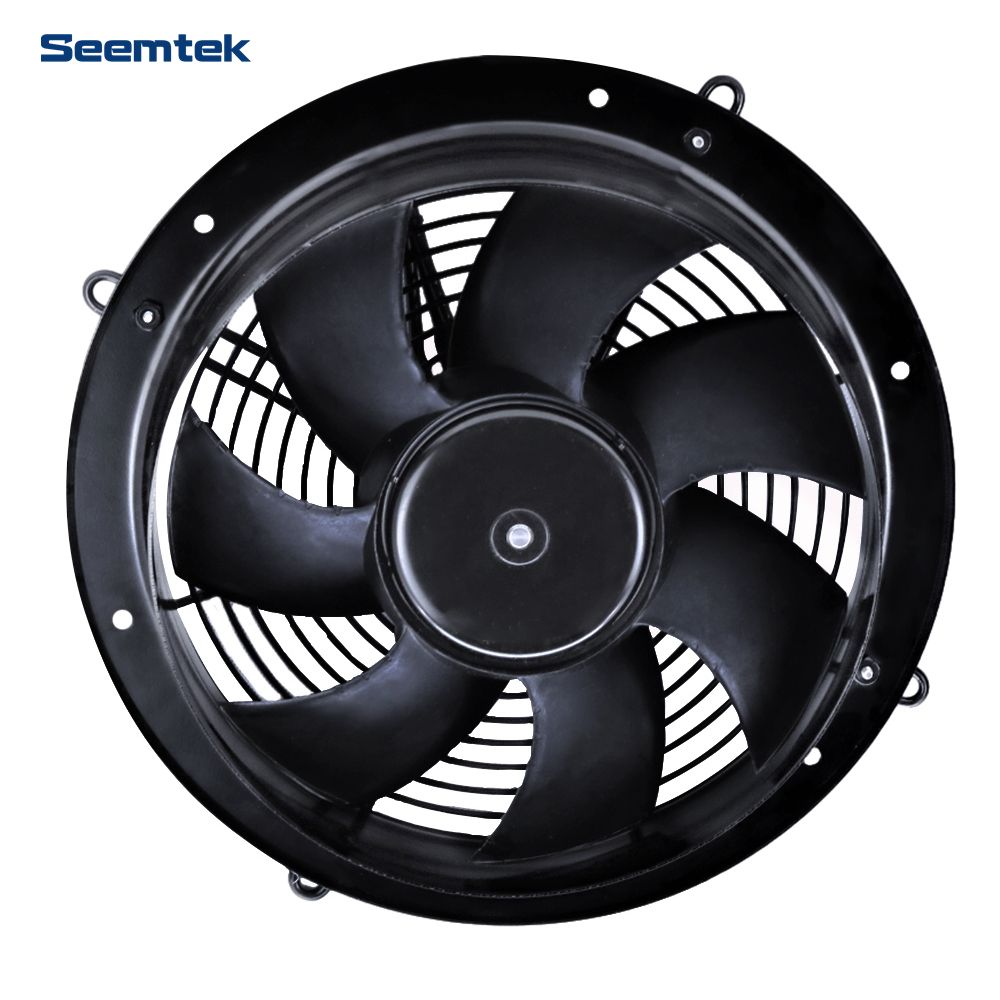 Seemtek Low Noise 250mm EC axialfläkt för industriell processkylning