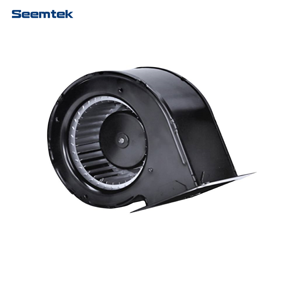 Seemtek 133mm Motor EC silencioso 230V Ventilador de gaiola de esquilo de baixo perfil